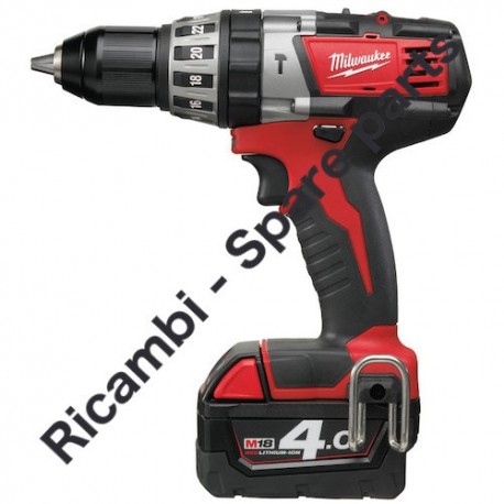 Milwaukee C18PD-0 Trapano Percussione Ricambi