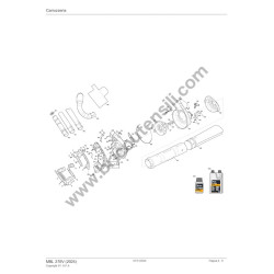 Mountfield MBL 270V Housing Diagram Spare Parts
