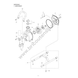 Maruyama Motor Pump MIP2524S Parts Diagram