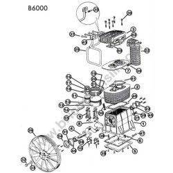 ABAC ENGINE AIR 8/270 DIESEL 14B Parts Diagram - 2