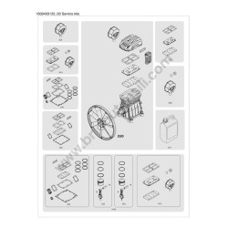 ABAC PAT24A SPARE GRAY Esploso Ricambi - 1