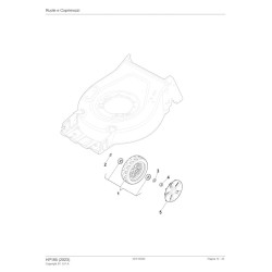 Mountfield HP185 Diagram Spare Parts 6