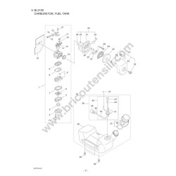 Maruyama Esploso Ricambi per Soffiatore BL3100 - 2