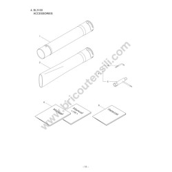 Maruyama Esploso Ricambi per Soffiatore BL3100 - 3