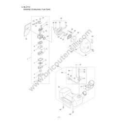 Maruyama Vacuum Kit BL3110 Parts Diagram - 2