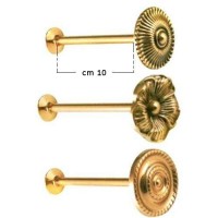 Braccio reggi embrasse in ottone