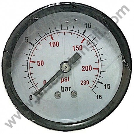 Manometer Ø50-1/4" for Air Compressors ABAC