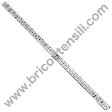 Targa Millimetrata DX/SX per Troncatrice FEMI XXX-XXX Alu