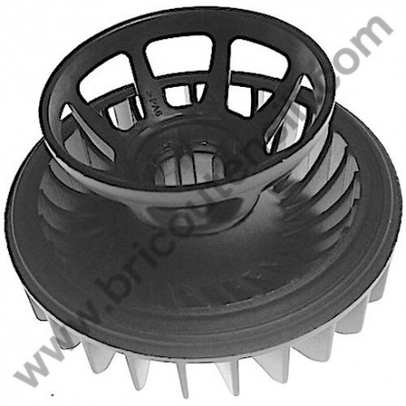 Fan with Dust Protection for Angle Grinder Metabo W 22-230 MVT