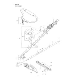 Maruyama Esploso Ricambi per Decespugliatore MX22E