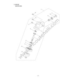 Maruyama Brushcutter MX22E Parts Diagram - 1