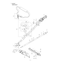 Maruyama Esploso Ricambi per Decespugliatore MX24E