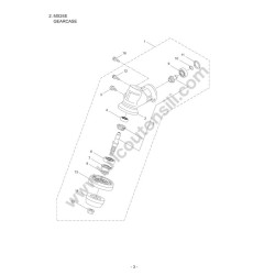 Maruyama Brushcutter MX24E Parts Diagram - 1