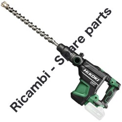 HIKOKI Cordless Rotary Hammer DA3640DA Parts