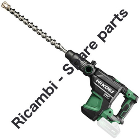 HIKOKI Cordless Rotary Hammer DA3640DA Parts