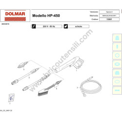 Dolmar HP-450 Pressure Washer Parts Diagram - 2