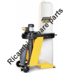 FEMI Cyclone Dust Collector DC 345 PLUS Parts
