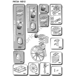 CECCATO BLUELINE 25BC2 Spare Parts Diagram - 1