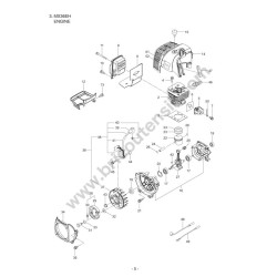 Maruyama Esploso Ricambi per Decespugliatore MX36EH - 2