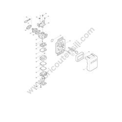 Makita Tagliasiepi EH760 Esploso Ricambi - 2