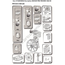 CECCATO BELTAIR PRO 90C2MR Parts Diagram - 1