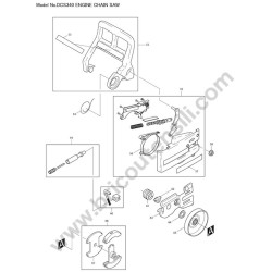 Makita DCS340 Parts Diagram - 2