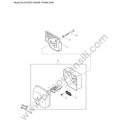 Makita DCS340 Parts Diagram - 3