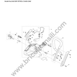 Makita Motosega EA6100P Esploso Ricambi