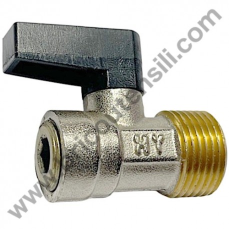 ABAC Montecarlo 50 Lt Ball Valve 3/8 M Mini