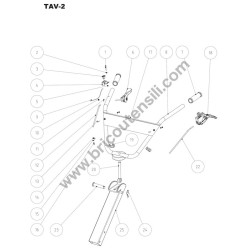 Meccanica Benassi RL 41 Spare Parts - TAV.2