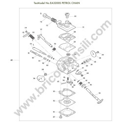 Makita Chainsaw EA3200S Parts Diagram - 5