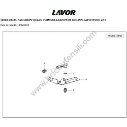 Lavor Esploso Idropulitrice NPX 1813XP - 8.620.0617 - 5