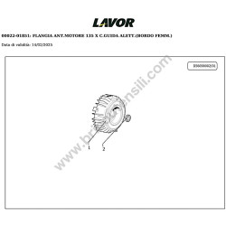 Lavor NPX 1813XP Parts Diagram - 8.620.0617 - 7