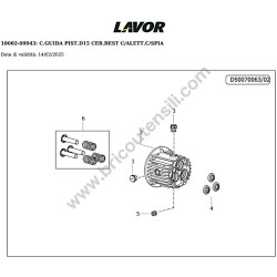 Lavor NPX 1813XP Parts Diagram - 8.620.0617 - 9