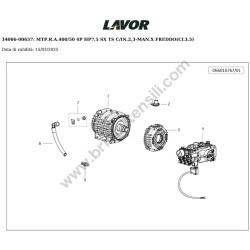 Lavor Idropulitrice TUCSON 2017GL Esploso Ricambi - 2