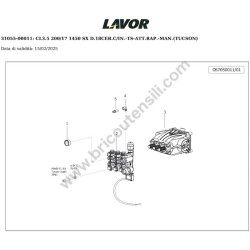 Lavor Pressure Cleaner TUCSON 2017GL Parts Diagram - 4
