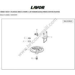 Lavor LKX1515LP T 400-415/50-GR-LWS1808 Esploso Ricambi - 4
