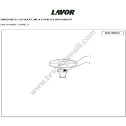 Lavor LKX1515LP T 400-415/50-GR-LWS1808 Esploso Ricambi - 5