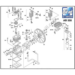 FIAC SA550-300 Spare Parts