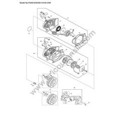 Dolmar Chainsaw PS460 Parts Diagram - 3