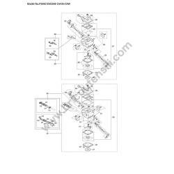 Dolmar Chainsaw PS460 Parts Diagram - 5