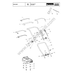Dolmar Rasaerba PM5120SR Esploso Ricambi