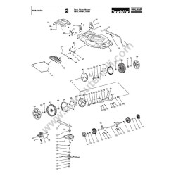 Dolmar Rasaerba PM5120SR Esploso Ricambi - 1