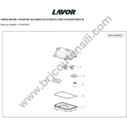 Lavor Pressure Cleaner RIO-R 1108 Parts Diagram 7