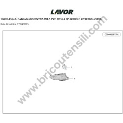 Lavor Idropulitrice RIO-R 1108 Ricambi