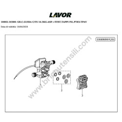 Lavor Idropulitrice SPACE 180 Esploso Ricambi - 3