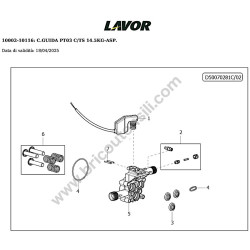 Lavor Pressure Cleaner SPACE 180 Parts Diagram - 5