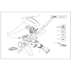 FASA Pressure Cleaner DANCE Parts Diagram