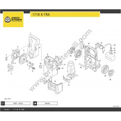 AR Pressure Cleaner 171K X-TRA Parts Diagram