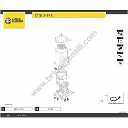 AR Pressure Cleaner 171K X-TRA Parts Diagram - 1